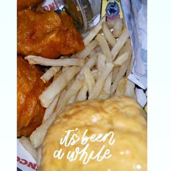 Shads New Cali Catering - This is the actual 4 piece meal I received with plain, frozen French fries. - Cajun/Creole Near Me - Gardena, California Shads New Cali Catering - This is the actual 4 piece meal I received with plain, frozen French fries. - Cajun/Creole Near Me - Gardena, California
