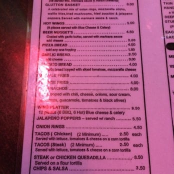 McGaffer's Saloon - the menu - Bars Near Me - Forest Park, Illinois