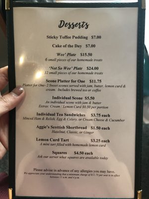Menu photo 7 White Heather Tea Room Victoria, BC Menu photo 7 White Heather Tea Room Victoria, BC