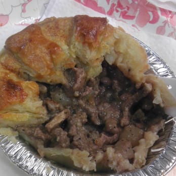Perky's - Pepper Steak Pie: Looks small when you get it but its filling, mmmm - Bakeries Near Me - San Diego, California Perky's - Pepper Steak Pie: Looks small when you get it but its filling, mmmm - Bakeries Near Me - San Diego, California