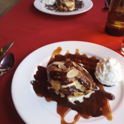 Le Bistro By Liz - Large order of Profiteroles which they split for us. $10.95.