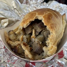 A photogenic Cornish pasty A photogenic Cornish pasty