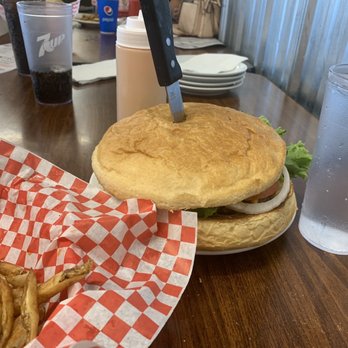 Big Jud's - The biggest burgers you will ever eat, this one feeds four! - Burgers Near Me - Rexburg, Idaho