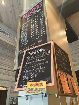 Menu photo 5 Passero's Coffee Roasters Philadelphia, PA