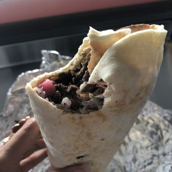 Fufu's Mid East Grill - Beef Shawarma Wrap - Mediterranean Near Me - Riverside, California