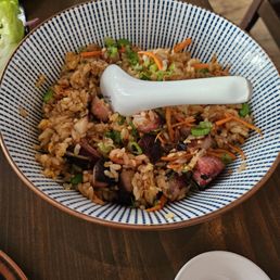 Pork fried rice.