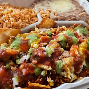 Dulce's Antojitos - Chorizo & Egg Chilaquiles!! - Juice Bars & Smoothies Near Me - Bay Point, California