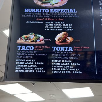 Mercado Gonzalez - Asada menu - Mexican Near Me - Costa Mesa, California