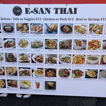 E San Thai - Menu - Thai Near Me - Hillsboro, Oregon E San Thai - Menu - Thai Near Me - Hillsboro, Oregon