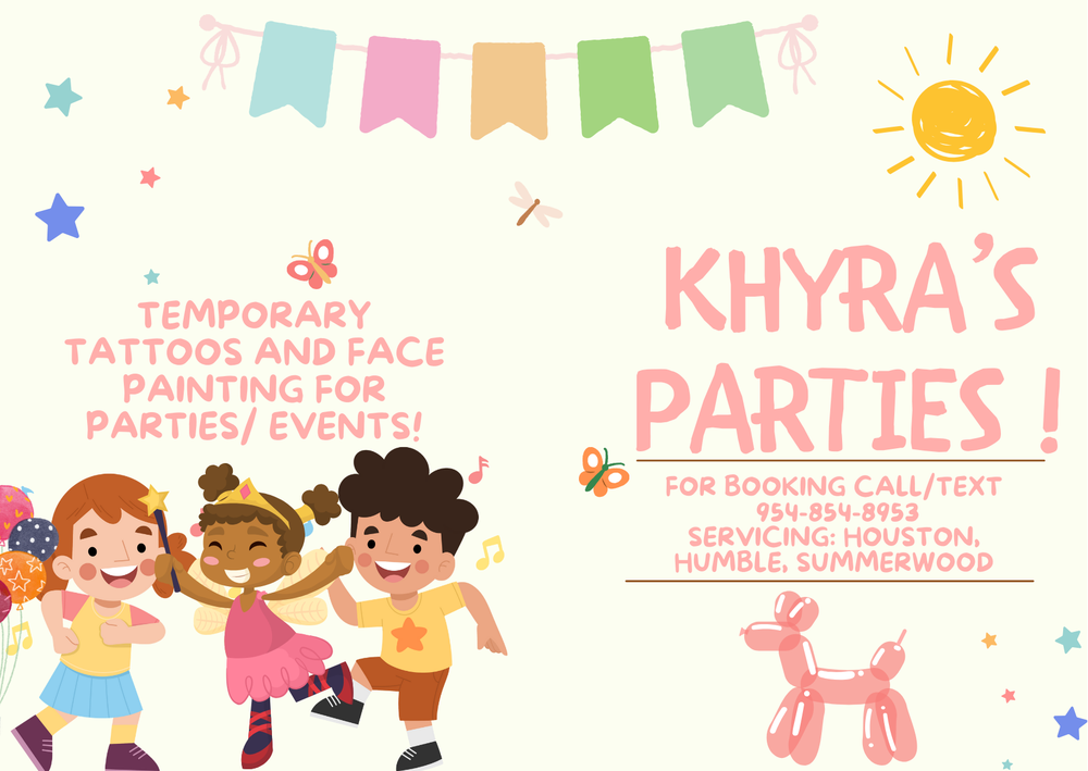 Khyra's Party Logo