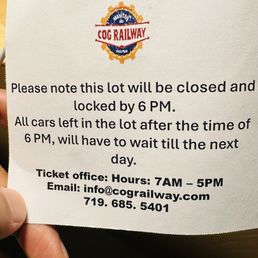 Utter nonsense! We rushed everything to get out by 5:45pm. Utter nonsense! We rushed everything to get out by 5:45pm.