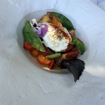 The Stonehouse Restaurant - Grilled Yellow Beach and Burrata Salad - New American Near Me - Santa Barbara, California The Stonehouse Restaurant - Grilled Yellow Beach and Burrata Salad - New American Near Me - Santa Barbara, California