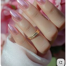 This was the color I wanted, pink chrome. I didn't think it was hard to achieve