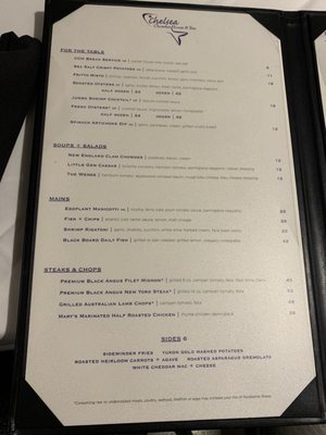 Menu photo 7 Chelsea Chowder House & Bar Long Beach, CA