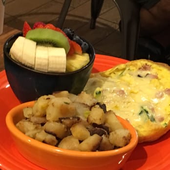 Eight AM - Bacon and cheddar frittata - New American Near Me - San Francisco, California Eight AM - Bacon and cheddar frittata - New American Near Me - San Francisco, California