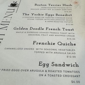 Frenchie’s Coffee Bar - Weekend breakfast menu - Coffee & Tea Near Me - Stratford, Connecticut