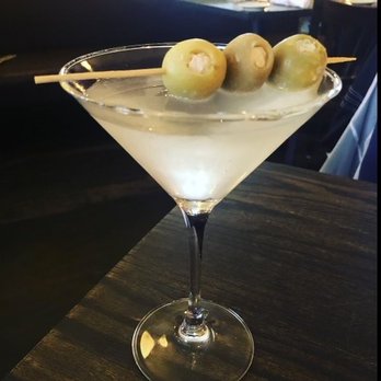 Almond Restaurant - The Fat Farmer Very Dirty Martini made with Sagaponack Vodka. Highly recommend! - New American Near Me - Bridgehampton, New York