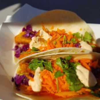 Captain Matts Fish and Chips - two fish tacos - Food Trucks Near Me - Copper Harbor, Michigan Captain Matts Fish and Chips - two fish tacos - Food Trucks Near Me - Copper Harbor, Michigan