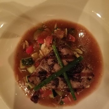 Babbo - Tuna with gazpacho - Italian Near Me - New York, New York