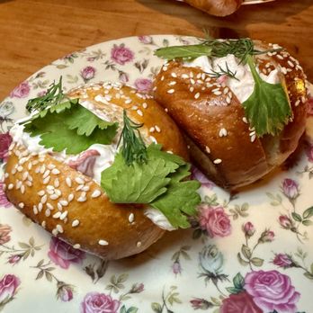 Lilith - fancy lobster rolls - lobster salad with achiote aioli and herbs on pan sobao - Diners Near Me - Pittsburgh, Pennsylvania