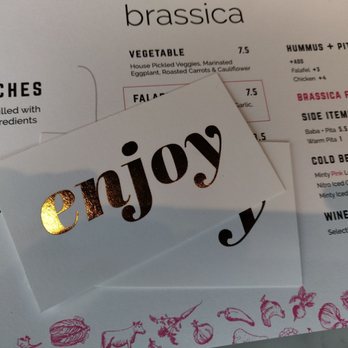 Brassica - Check-in - Mediterranean Near Me - Shaker Heights, Ohio