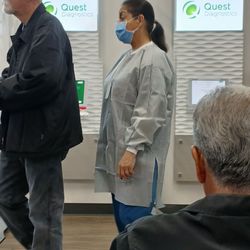 Quest Diagnostics - This woman is mean, rude, and clearly has no compassion
