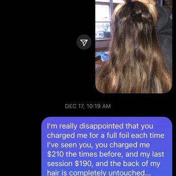 Beauty By AZ - When she didn't respond I let her know how disappointed and the issues I was experiencing - Hair Stylists Near Me - Portland, Oregon Beauty By AZ - When she didn't respond I let her know how disappointed and the issues I was experiencing - Hair Stylists Near Me - Portland, Oregon