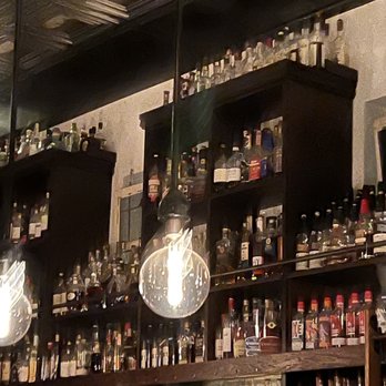 Canon - pic at bar seating - New American Near Me - Seattle, Washington