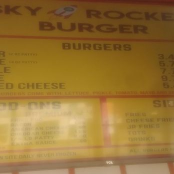 Sky Rocket Burger - Menu - Burgers Near Me - Dallas, Texas Sky Rocket Burger - Menu - Burgers Near Me - Dallas, Texas