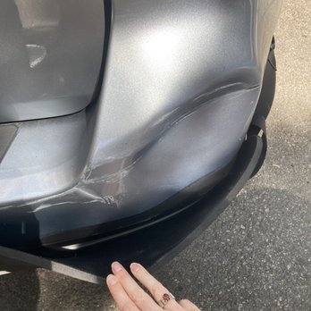 The Dent Guy - Before. - Mobile Dent Repair Near Me - Bethpage, New York