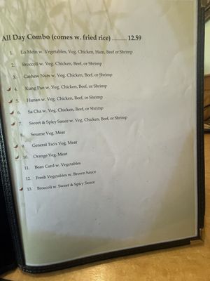 Menu photo 1 Ma Ma Wok Charlotte, NC