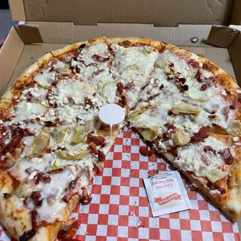 Giant Manhattan Pizza - Medium Mediterranean - Pizza Near Me - Anaheim, California Giant Manhattan Pizza - Medium Mediterranean - Pizza Near Me - Anaheim, California