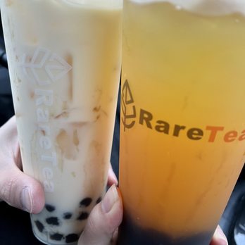 RareTea - Four Season Milk Tea and Passion Fruit Green Tea - Bubble Tea Near Me - San Mateo, California RareTea - Four Season Milk Tea and Passion Fruit Green Tea - Bubble Tea Near Me - San Mateo, California
