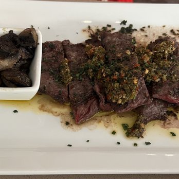 Stagecoach Smokehouse - Skirt steak & mushrooms - Steakhouses Near Me - Sedona, Arizona