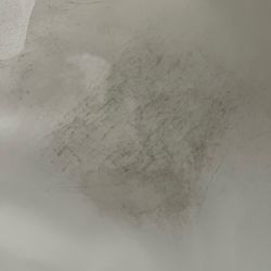 Rosies Tailoring - Wedding dress still dirty.