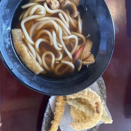Tempura udon Tempura udon