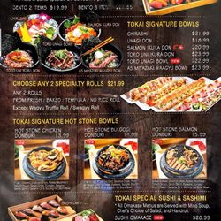 Tokai Sushi - Lunch Special!
Monday - Sunday