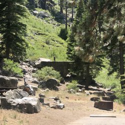 Crystal Springs Campground - Scenery and rock climbing