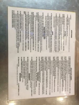 Menu photo 4 Thai Lovers San Jose, CA