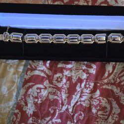 Gems N' Loans - Vista - Bracelet 18k diamond and  sapphire
