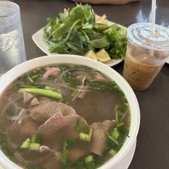 Pho Vietnam - Rare steak pho. Vietnamese ice coffee was amazing! - Vietnamese Near Me - Honolulu, Hawaii Pho Vietnam - Rare steak pho. Vietnamese ice coffee was amazing! - Vietnamese Near Me - Honolulu, Hawaii