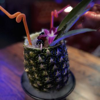 Tiki Rock - Pineapple drink for two - Tiki Bars Near Me - Boston, Massachusetts