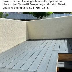 Aloha decking and fencing - Customer review on Nextdoor.