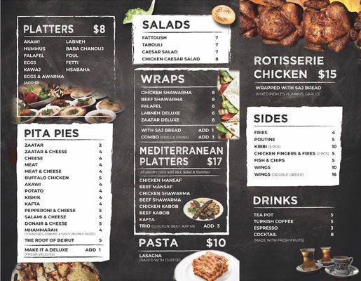 Menu photo 5 The Root Of Beirut Edmonton, AB Menu photo 5 The Root Of Beirut Edmonton, AB