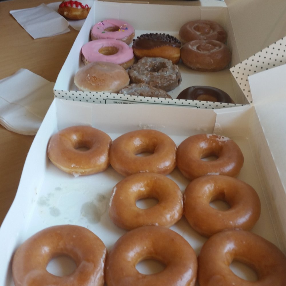 Krispy Kreme - 2 boxes of donuts with $20 Groupon - Coffee & Tea Near Me - Atlanta, Georgia Krispy Kreme - 2 boxes of donuts with $20 Groupon - Coffee & Tea Near Me - Atlanta, Georgia
