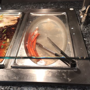 Four Seasons Buffet - All empty tray - Buffets Near Me - Cerritos, California