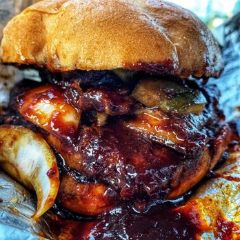Pig Out Bbq - Boneless Rib sandwich - Barbeque Near Me - Pickering, Ontario