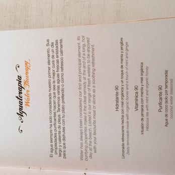 Mandarina Restaurant - Refreshing juices, my favorite is Hidratante - Mediterranean Near Me - Holbox, ROO Mandarina Restaurant - Refreshing juices, my favorite is Hidratante - Mediterranean Near Me - Holbox, ROO