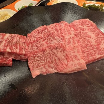 Chubby Cattle BBQ - Look at the marbling - Barbeque Near Me - Irvine, California