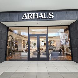 Outside the store.